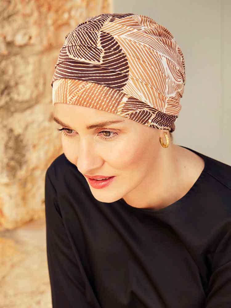 2000 0816 Yoga Printed Turban - Christine Headwear