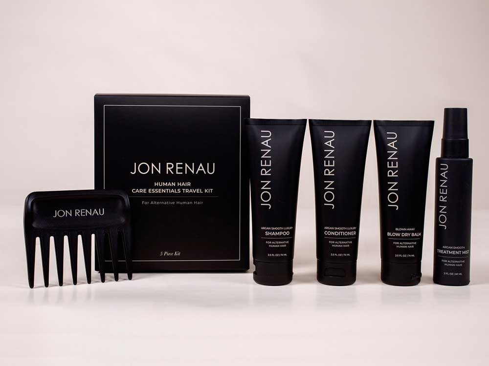 Human Hair 5pc Travel Care Kit - Jon Renau