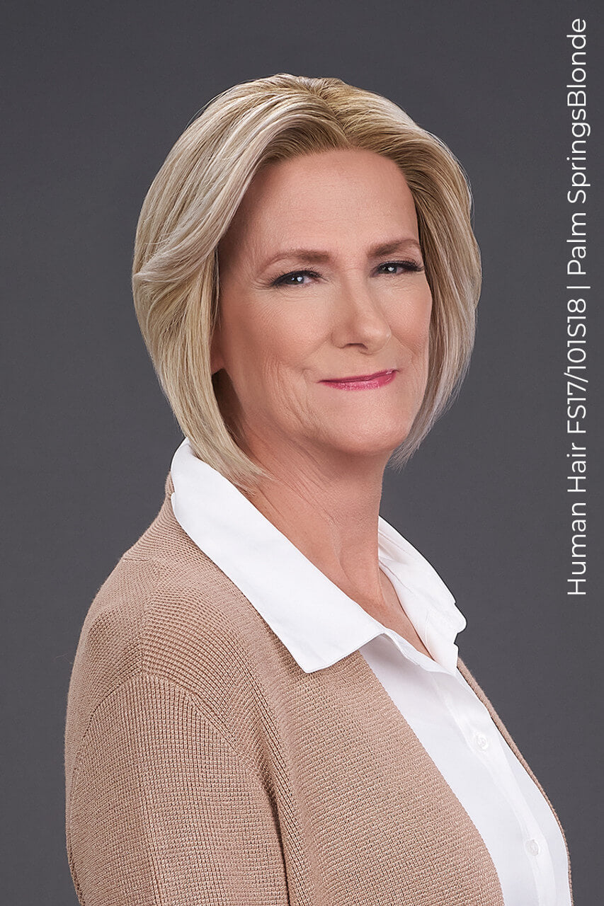 Ignite Human Hair by Jon Renau in Palm Springs Blonde with SmartLace™ front and premium Remy human hair.