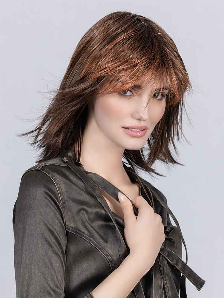 Rainbow wig - Ellen Wille Perucci Collection