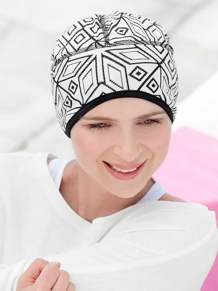 Infinity Geometric White - Masumi Active Sport Collection