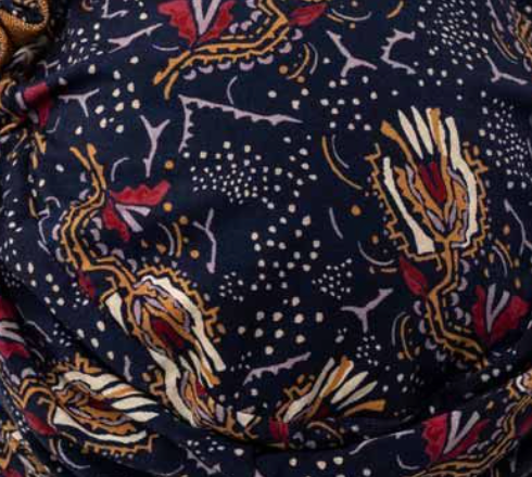 1008 Lotus Printed Turban - Christine Headwear