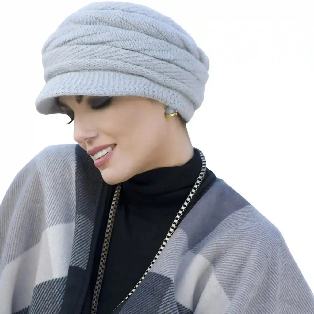 Michelle Knitted Chemo Headwear - Masumi Headwear