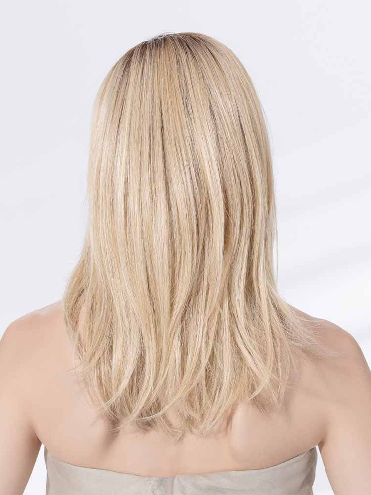 Back view of Affair Deluxe wig by Hair Society in colour Sahara Beige Rooted