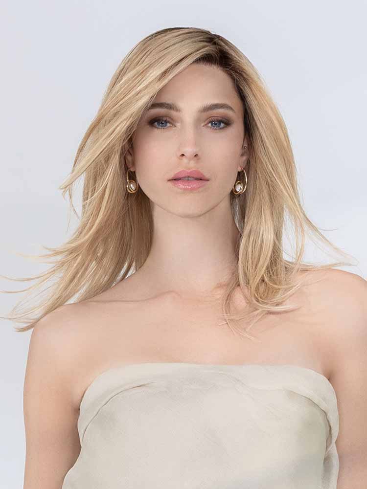 Image of Affair Deluxe wig by Hair Society in colour Sahara Beige Rooted