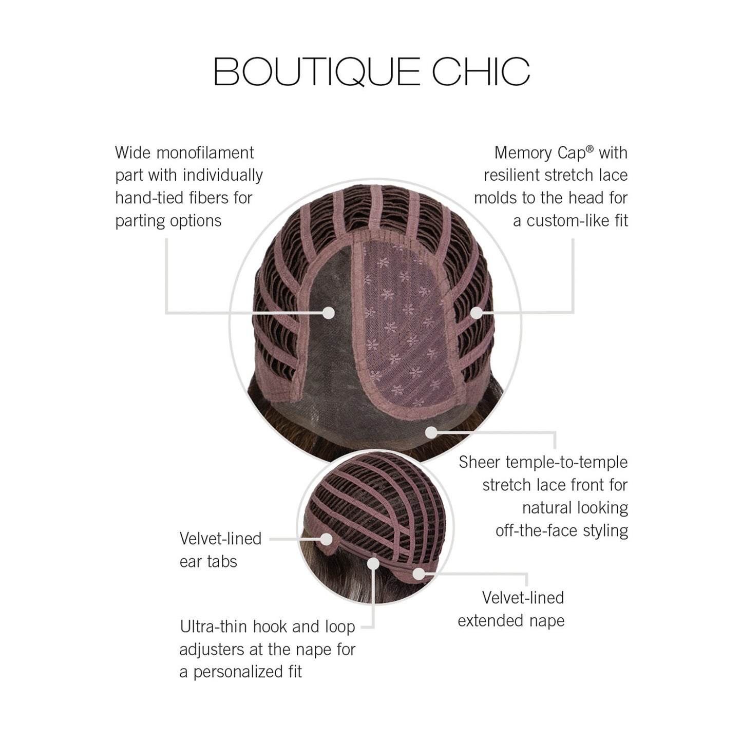 Boutique Chic wig - Raquel Welch