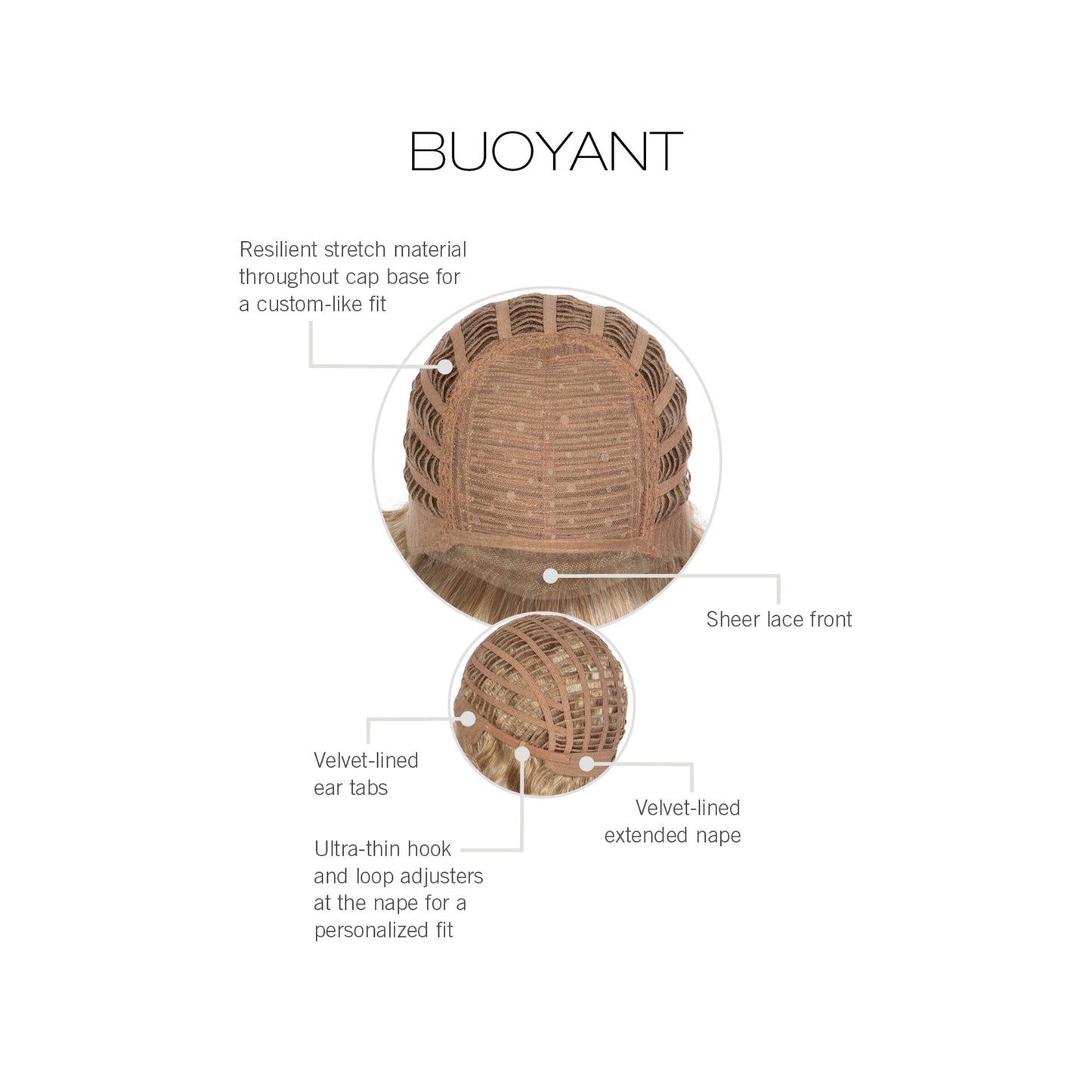 Buoyant wig - Gabor
