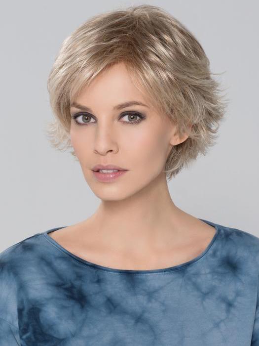 Back view of Date Mono wig by Ellen Wille – short, textured style with layers and mono top from the Hairpower Collection.
