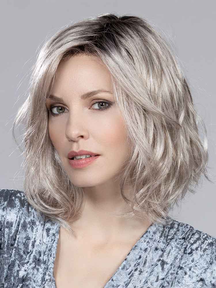 Josephs Wigs Destiny Mono Part Wig Ellen Wille Hairpower Collection Dark Snow Rooted