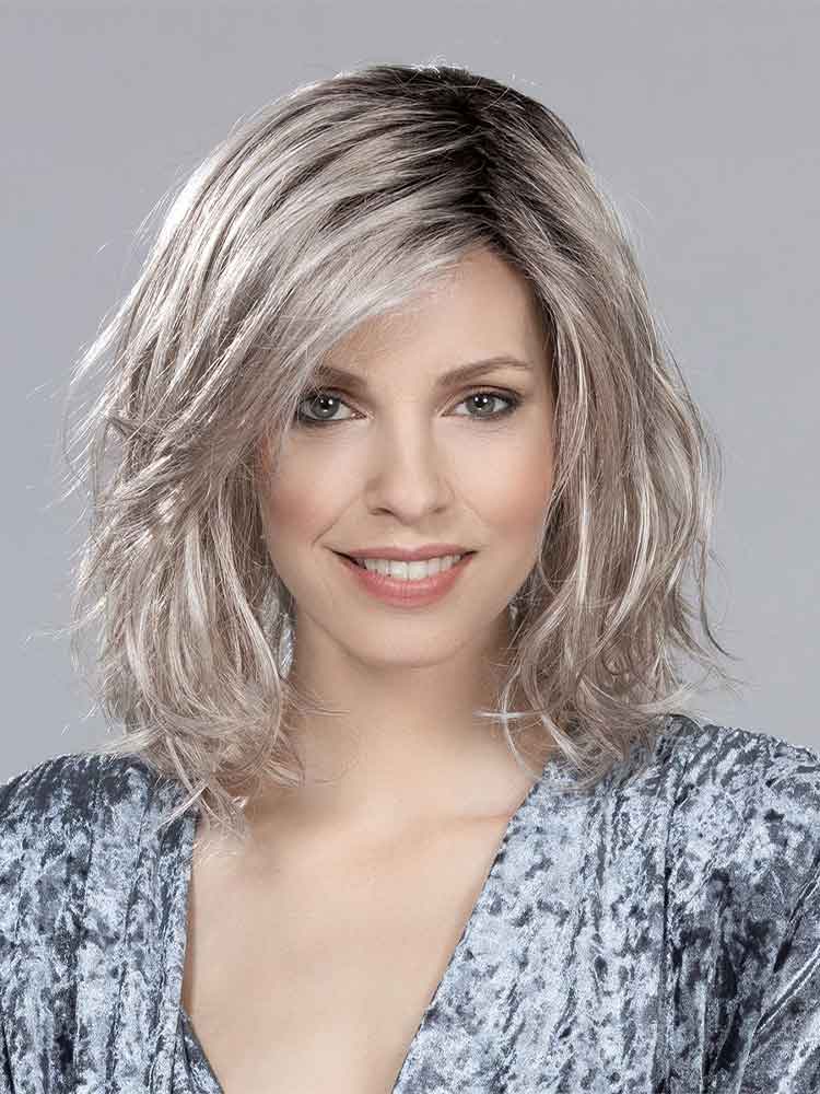 Josephs Wigs Destiny Mono Part Wig Ellen Wille Hairpower Collection Dark Snow Rooted