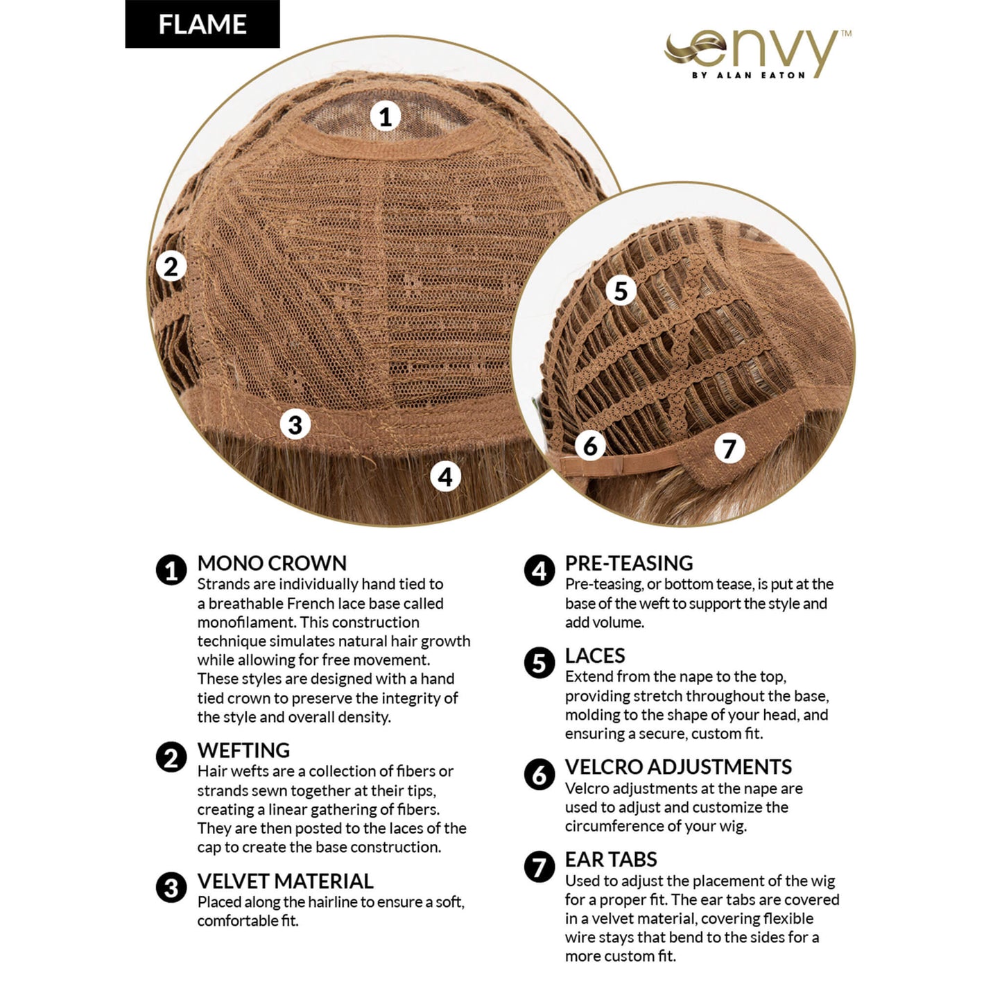 Flame wig - Envy Collection