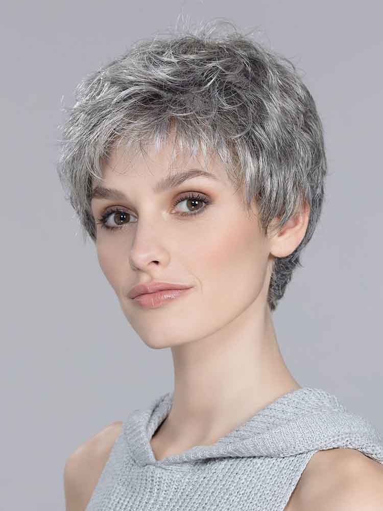 Josephs Wigs Foxy Mono Wig Ellen Wille Hairpower Collection Salt and Pepper Mix