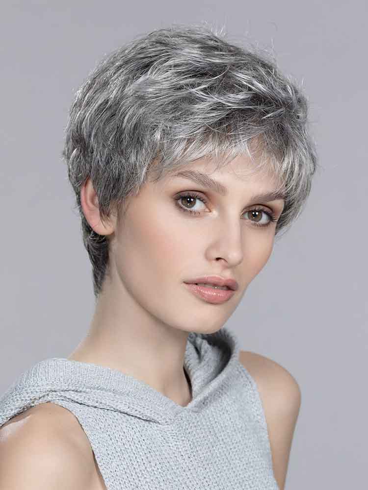 Josephs Wigs Foxy Mono Wig Ellen Wille Hairpower Collection Salt and Pepper Mix