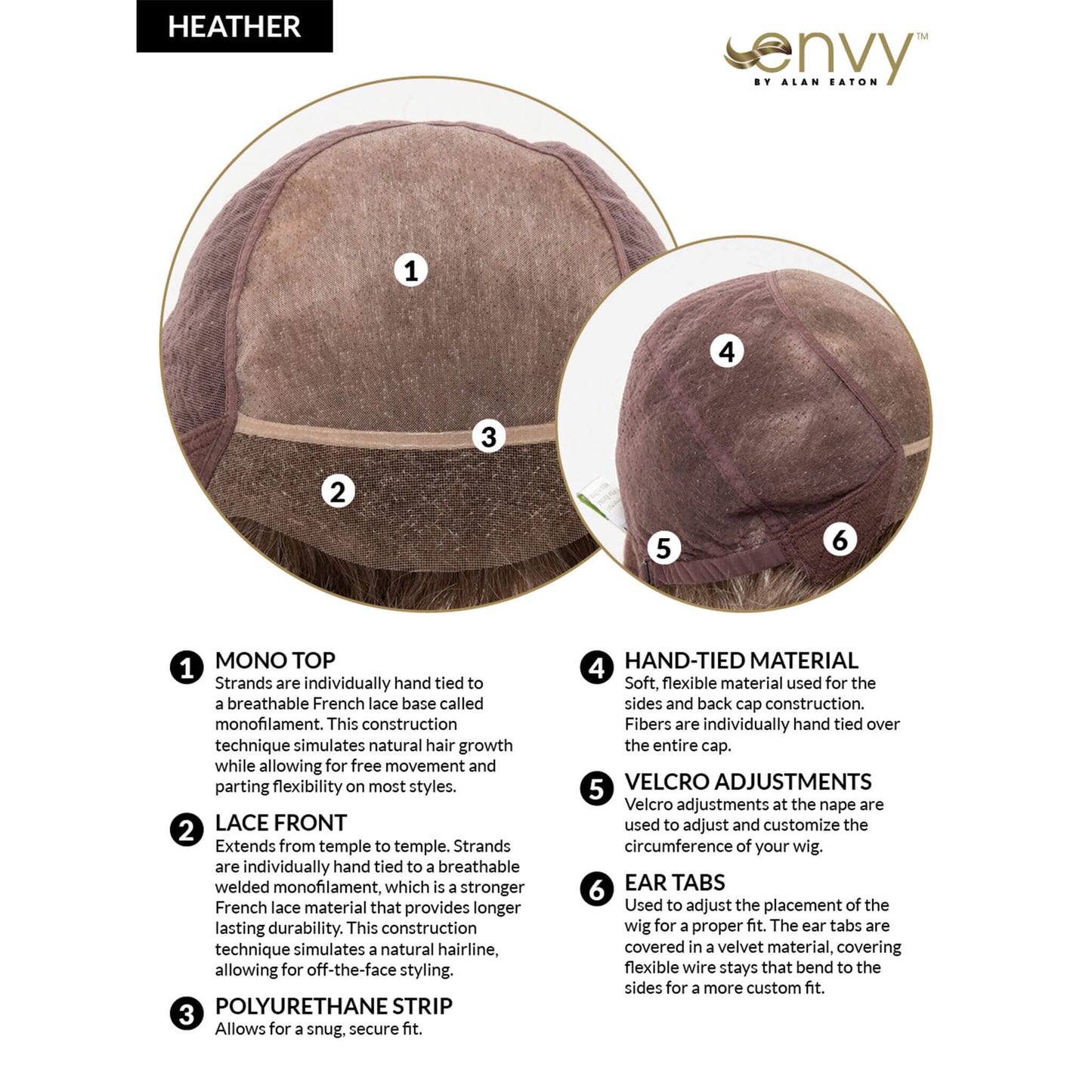 Heather wig - Envy Collection