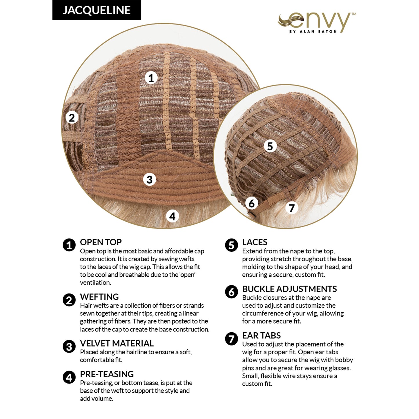 Jacqueline wig - Envy Collection