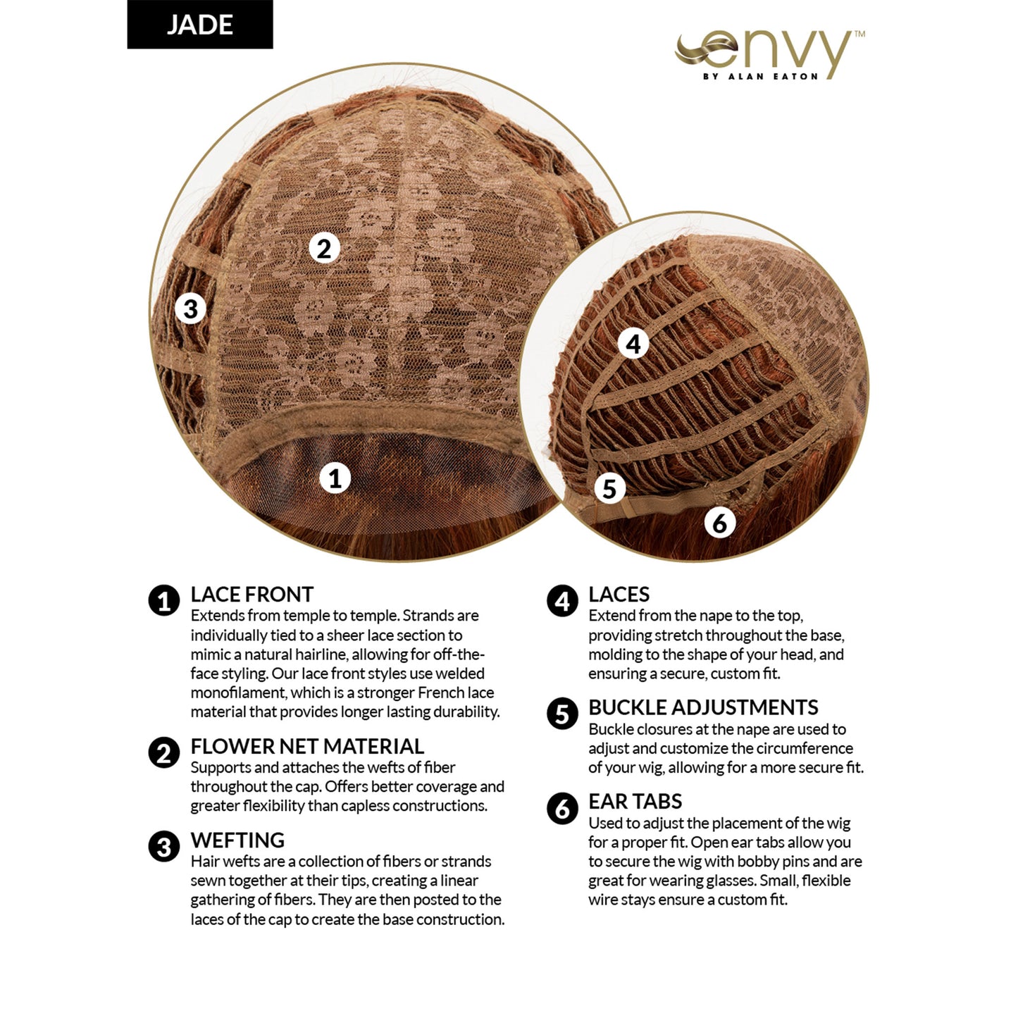 Jade wig - Envy Collection