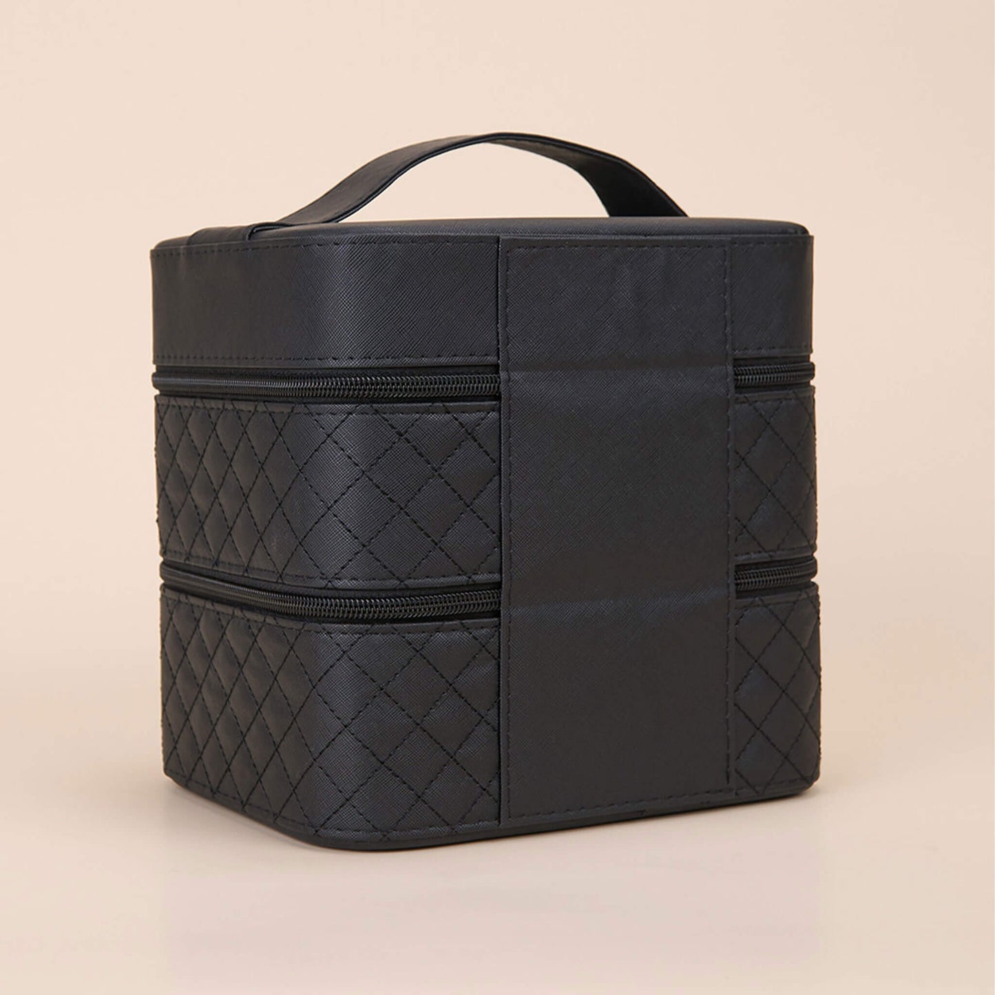 Jon Renau Travel Case - Reinforced exterior and velvet-lined interior.
