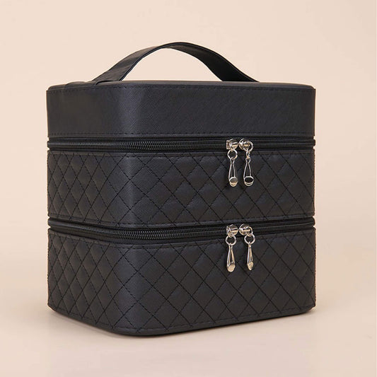 Jon Renau Travel Case - stores wigs, toppers, wet goods and the travel wig stand in one place. 