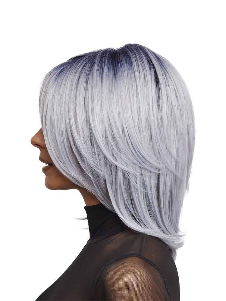 Josephs Wigs Luxe Sleek Muse Collection Rene of Paris Frozen Sapphire