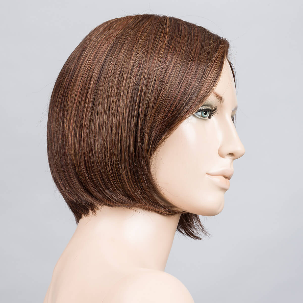 Mood Deluxe wig by Ellen Wille in Chocolate Mix – heat-friendly bob with lace front and mono top by Prime Power Collection.