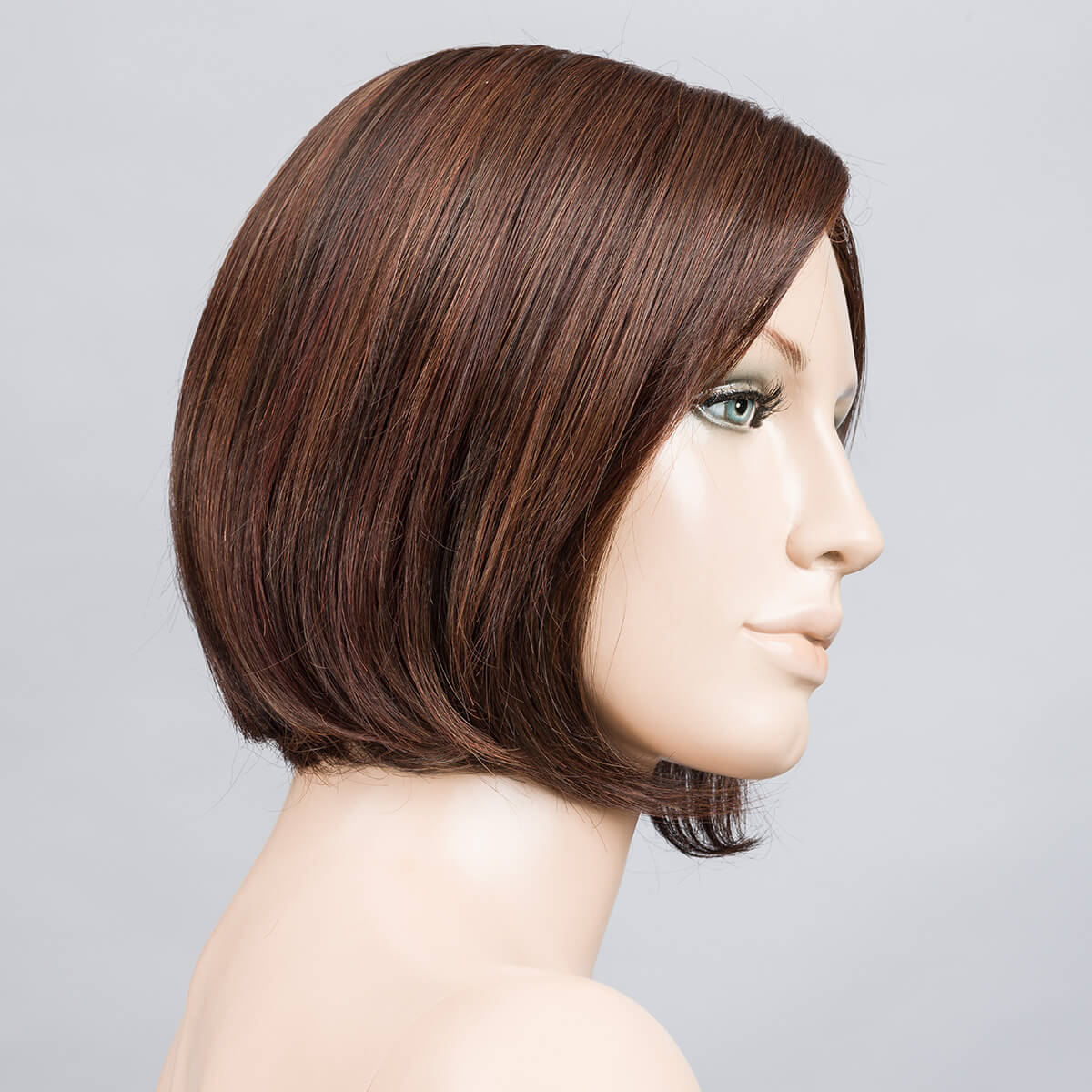 Mood Deluxe wig by Ellen Wille in Dark Chocolate Mix – heat-friendly bob with lace front and mono top by Prime Power Collection.