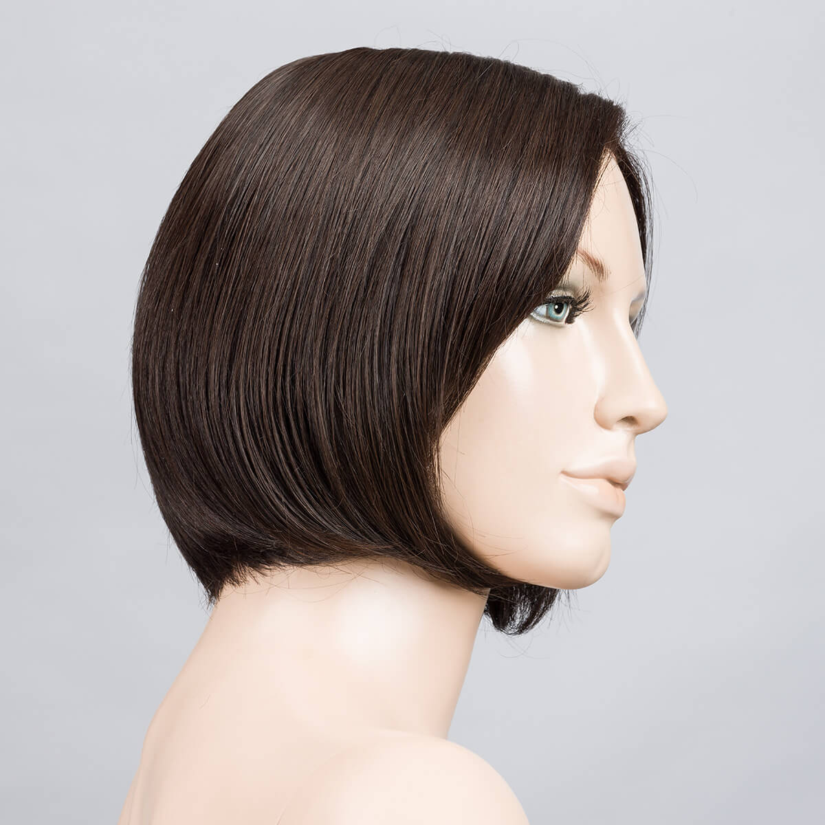 Mood Deluxe wig by Ellen Wille in Espresso Mix – heat-friendly bob with lace front and mono top by Prime Power Collection.