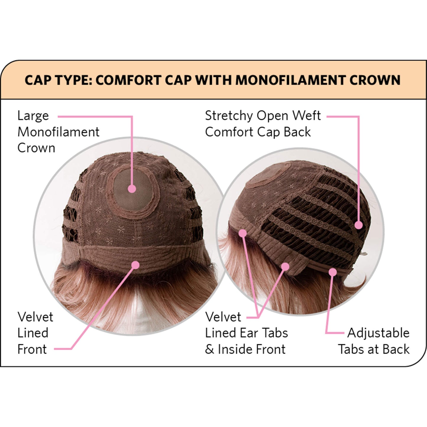 On A Whim wig - Natural Image