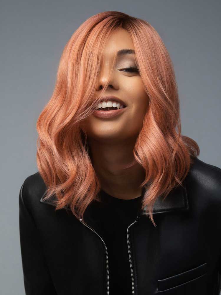 Josephs Wigs Panache Wavez Muse Collection Rene of Paris Dusty Rose