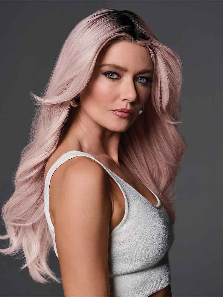 Queue the Hue wig - Raquel Welch
