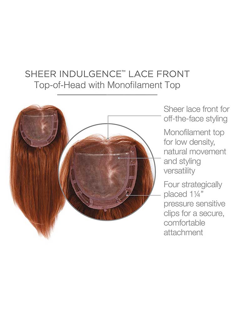 Special Effect Human Hair Top Piece - Raquel Welch