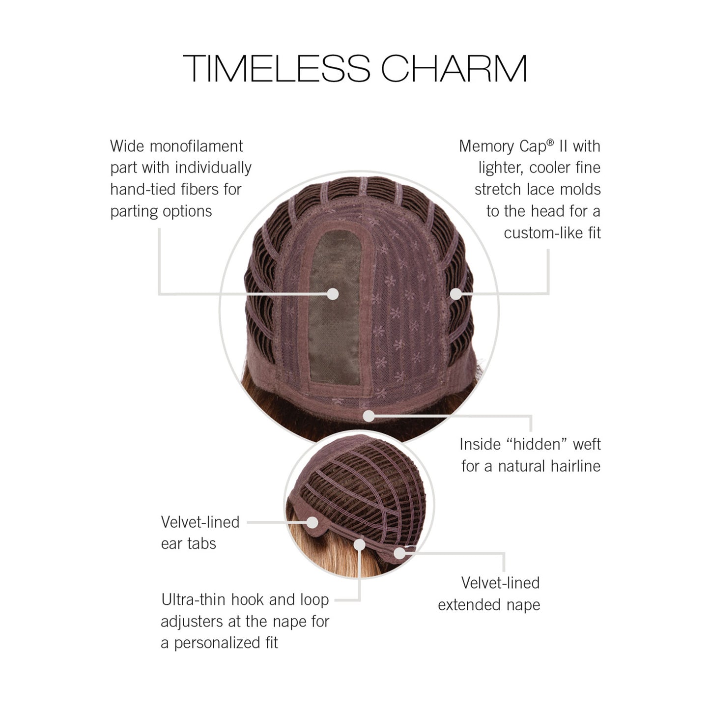 Timeless Charm wig - Raquel Welch