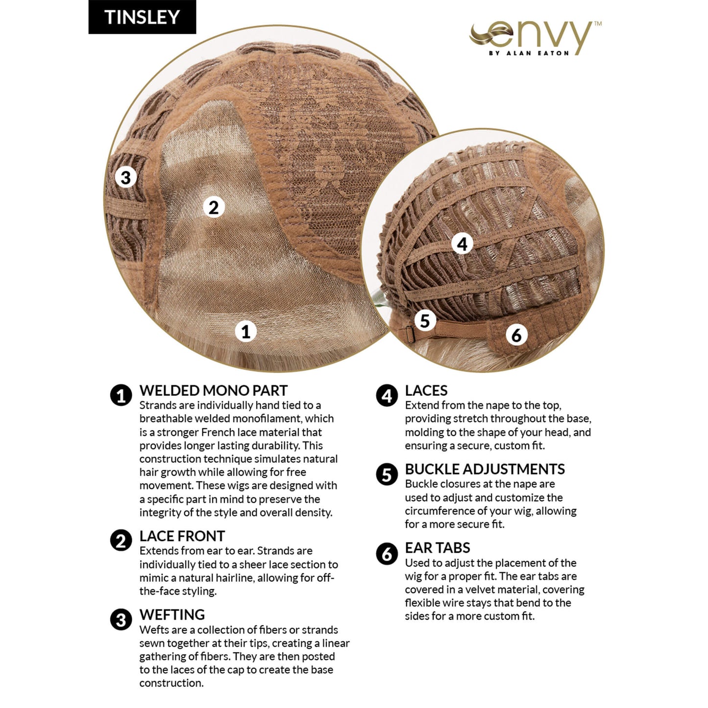 Tinsley wig - Envy Collection