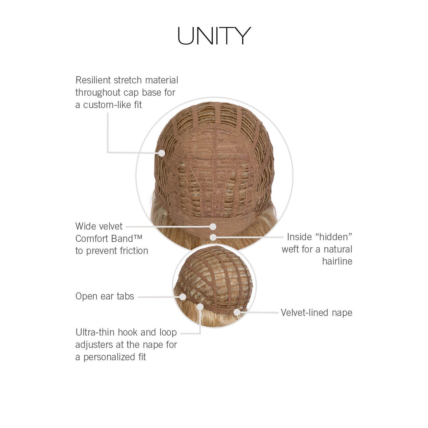 Unity wig - Gabor