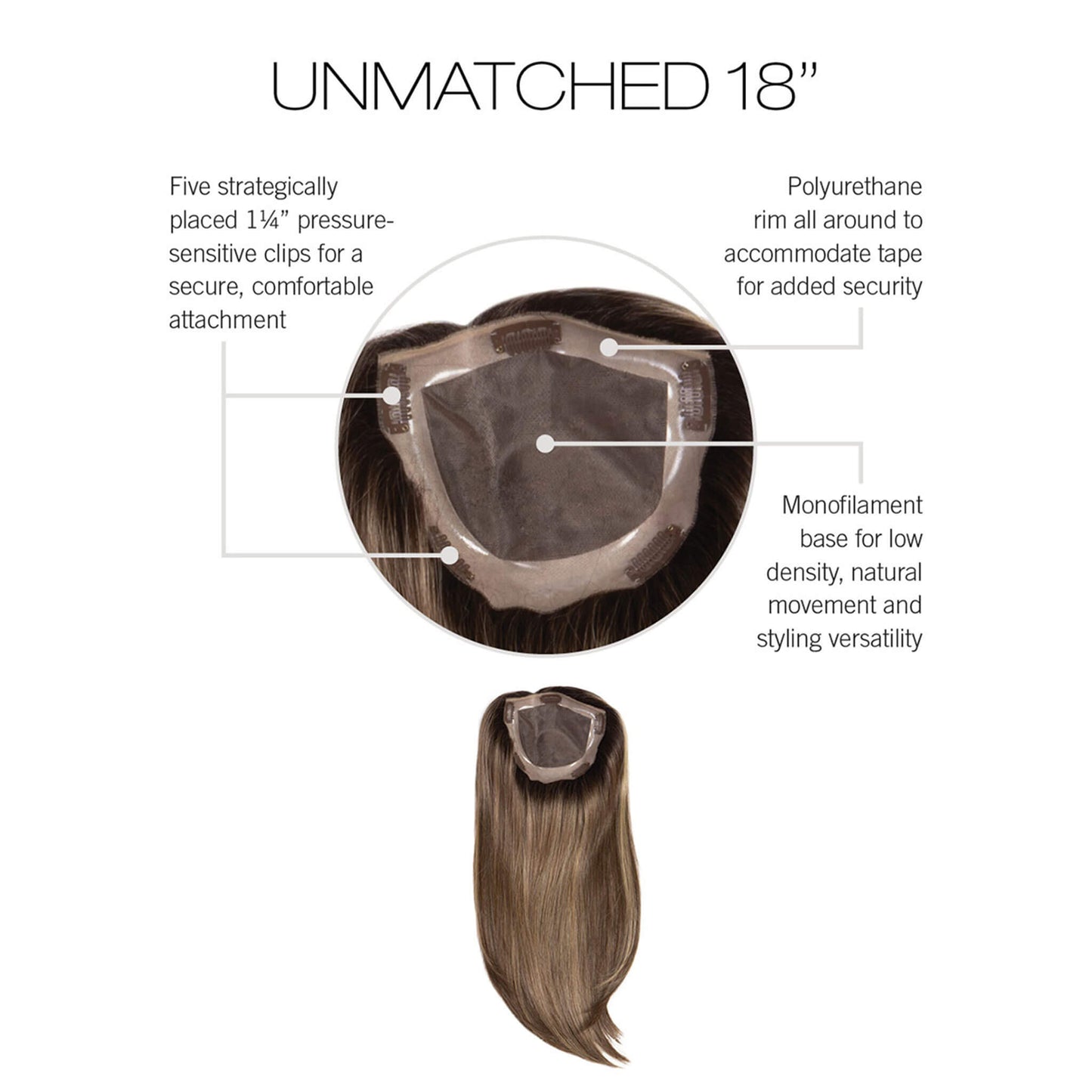 Unmatched 18” Enhancer - Raquel Welch