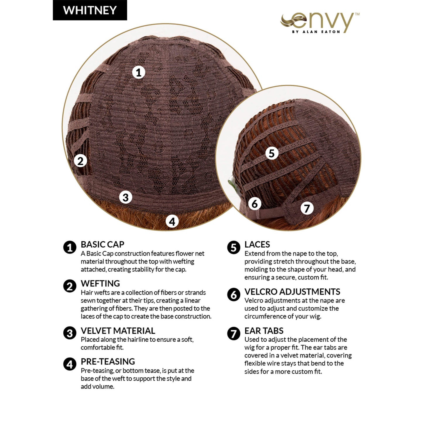 Whitney wig - Envy Collection