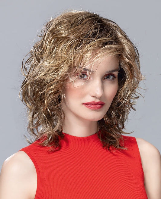 Ocean Mono Part wig by Ellen Wille – mid-length, wavy style with a monofilament part and breathable, lightweight cap.