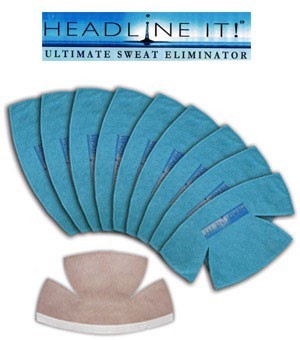 Headline It! disposable wig liner – breathable, moisture-wicking liner worn under wigs for sweat control and all-day comfort.